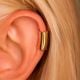 22K Gold Plated Ear Cuff â€“ No Piercing Required | Brass Handmade Jewelry for Women